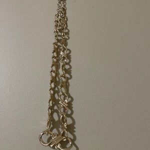 Gold colored chain